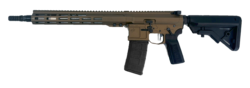 Alternative view of RIFLE DTL X CALI COMPMAG 223W 14.5 SLICK BURNT BRONZE