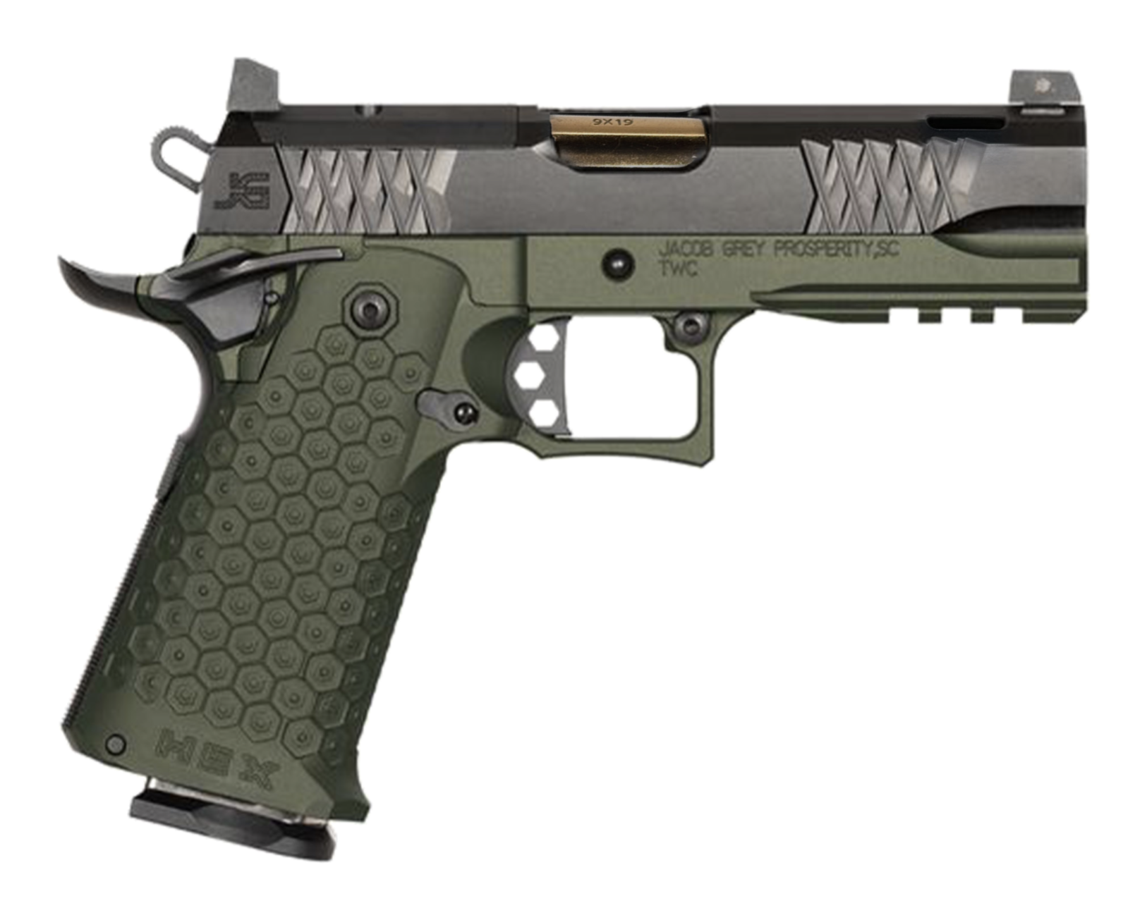 JACOB GREY TWC9 HEX (Green) - Image 1