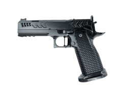 Alternative view of CNC GUNWORKS AKIRA PORTED 4.6" DLC + Polish parts